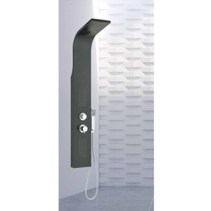 COLONNA DOCCIA CLAL11CC3NO IN ALLUMINIO SERIE SPHERA