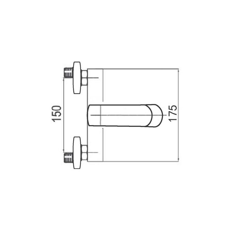 miscelatore vasca cromato completo di kit doccia, flessibile, supporto e doccia multi getto serie lm