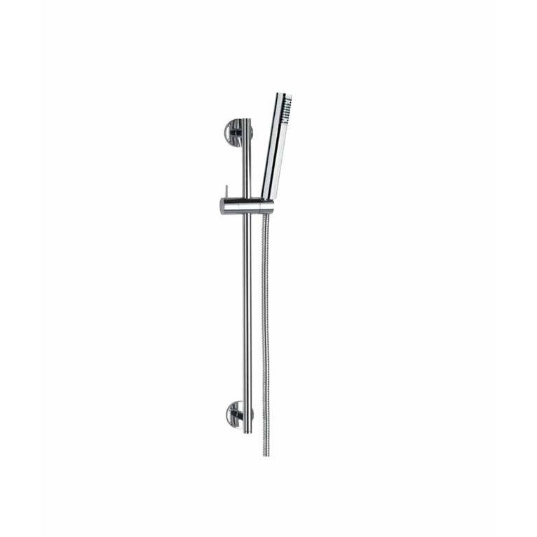 saliscendi stilo sl8s43903cr in ottone completo di doccia star ac e flessibile serie sphera
