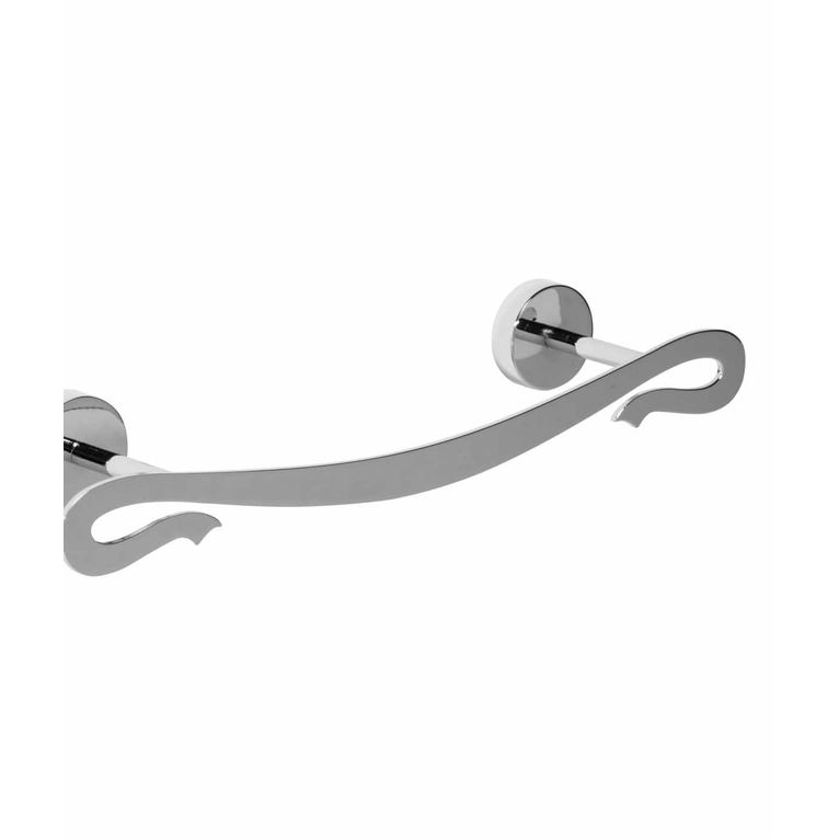 portasalviette cm 30 in ottone cromato art. duality 8.10 serie la progetto