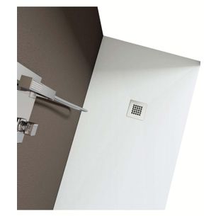 PIATTO DOCCIA RETTANGOLARE IN LUXOLID 80X140 CM - ROCKY SOLID CLASSIC 