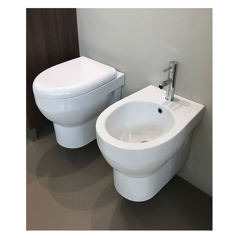 vaso wc sospeso senza brida copri vaso wc e bidet sospeso serie rim