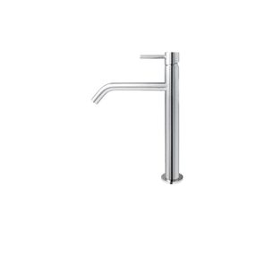 MISCELATORE MONOCOMANDO LAVABO ALTO CON SCARICO CLICK-CLACK SATURNO SS21 SLIM