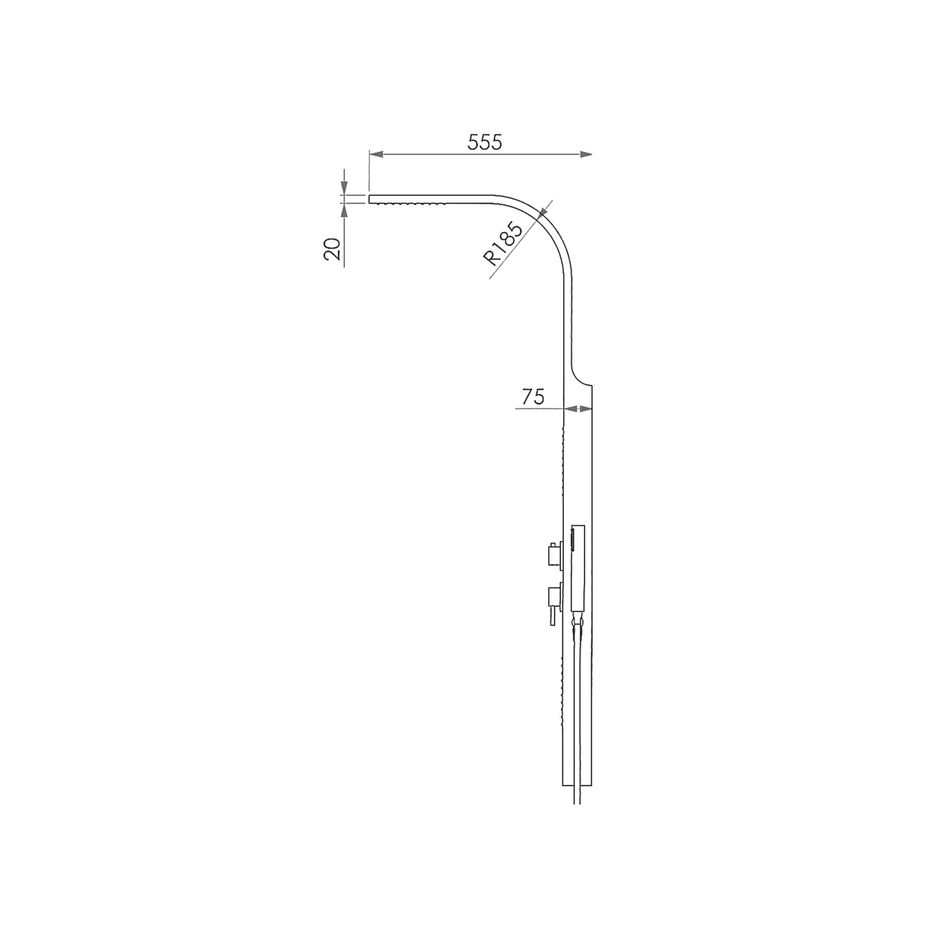 colonna-doccia-sospesa-in-acciaio-inox-lucido-con-soffione-a-pioggia-soffioni-laterali-dotata-di-miscelatore-deviatore-flessibile-e-doccetta-4001-inox-lucido