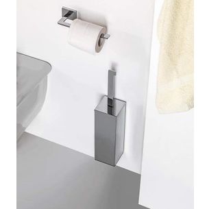 SCOPINO DA PARETE CROMO SERIE FLAT CAPANNOLI 