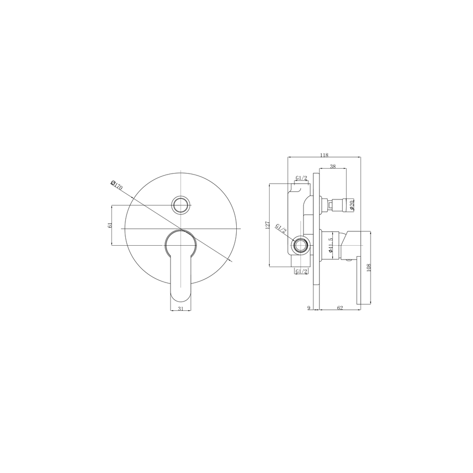miscelatore-doccia-incasso-a-2-vie-cromato-serie-hh
