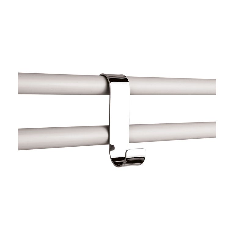 appendiabiti per termoarredo  in ottone cromato art. cubic xx 1.10 serie la progetto