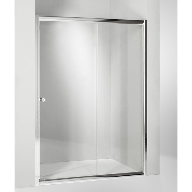 porta doccia scorrevole 90 cm trasparente