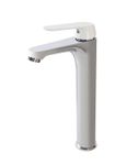miscelatore-lavabo-alto-cromato-con-leva-bianco-opaco-con-piletta-click-clack-1-1-slash-4-e-flessibili-serie-dream