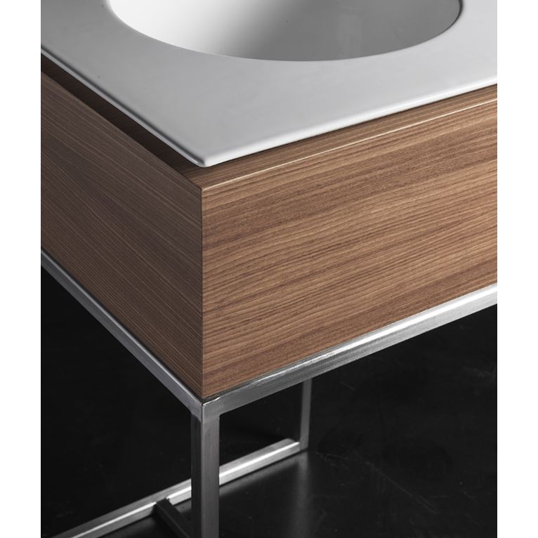 struttura 48x48 in acciaio spazzolato axa - skyland