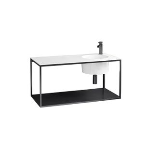 STRUTTURA 100x48 SOSPESA NERO MATT AXA - SKYLAND
