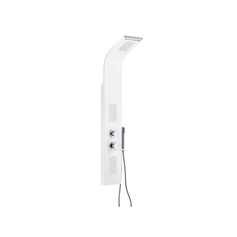 colonna doccia clal11cc3bi in alluminio serie sphera