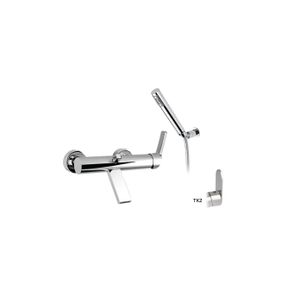 MISCELATORE MONOCOMANDO VASCA TEKNO TK2 10 DXC CON KIT DOCCIA