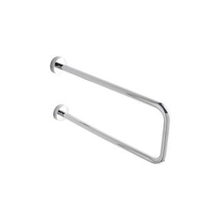 PORTA ASCIUGAMANI DOPPIO CROMO SERIE PRATICA CAPANNOLI