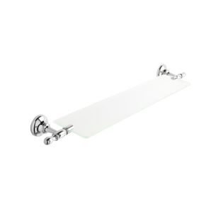 MENSOLA CROMO E VETRO SATINATO LINEA SERIE900 CAPANNOLI