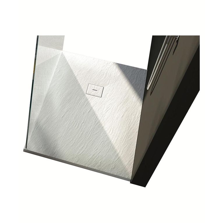 piatto doccia rettangolare in marmo-resina 80x160 cm - rocky special