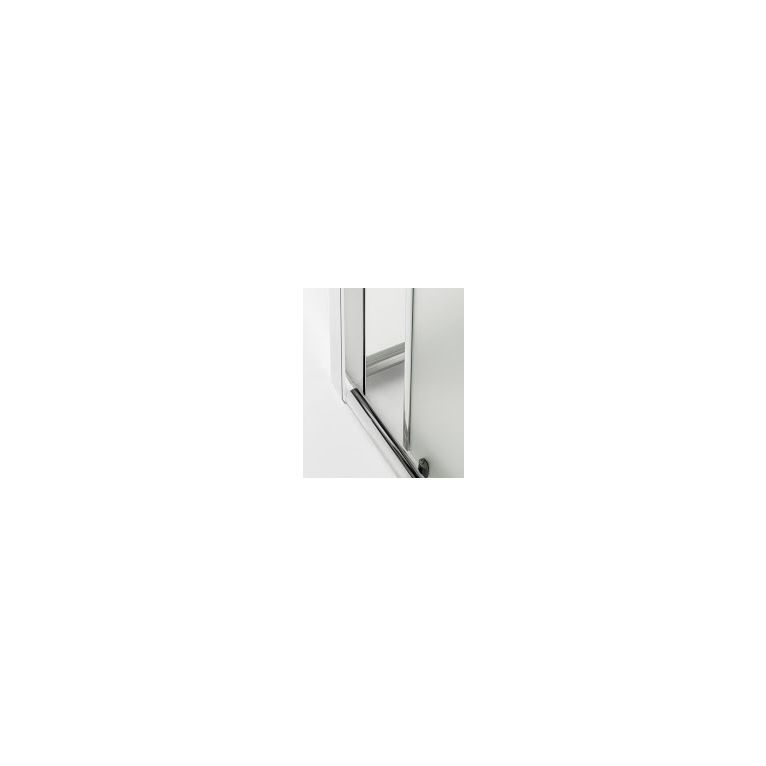 box doccia angolare anta fissa porta scorrevole 95x110 cm opaco