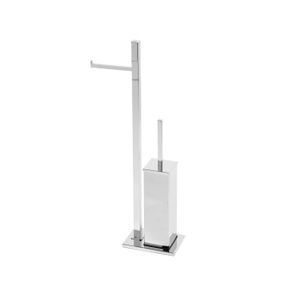 PIANTANA WC IN OTTONE CROMATO ART. CUBIC 31.10 SERIE LA PROGETTO