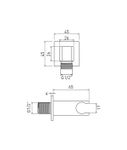 presa-acqua-quadrata-in-ottone-con-supporto-sh-99