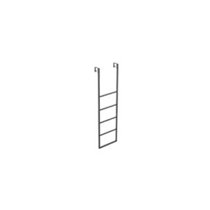 SCALETTA PORTAGRIGLIE PER VETRO BOX DOCCIA IN ALLUMINIO ART. RP 10.17 SERIE LA PROGETTO X-TRA
