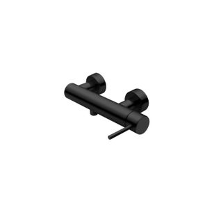 MISCELATORE MONOCOMANDO ESTERNO DOCCIA NERO OPACO MINIMAL MN50 SD SENZA KIT DOCCIA