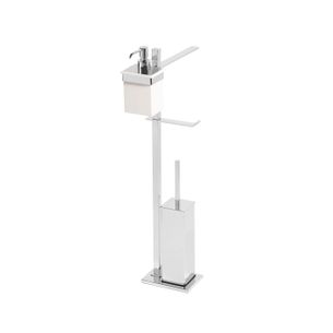 PIANTANA MULTIFUNZIONE IN OTTONE CROMATO ART. MAXIM 32DR.10 SERIE LA PROGETTO