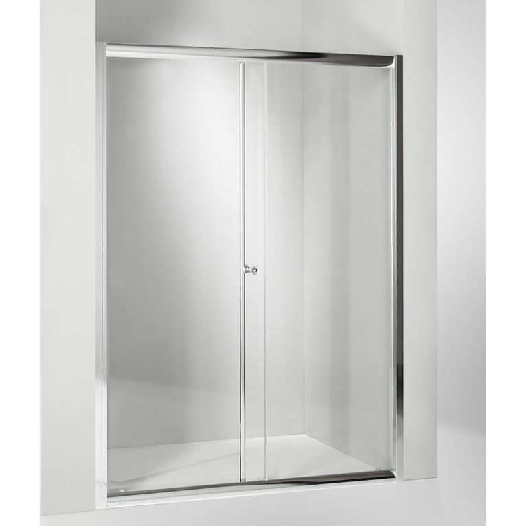 porta doccia scorrevole 90 cm trasparente