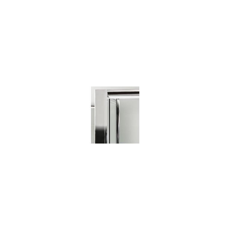 box doccia angolare anta fissa porta scorrevole 95x110 cm opaco