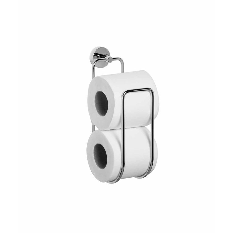 portarotolo doppio in ottone cromato art. hot 5d.10 serie la progetto