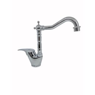 MISCELATORE LAVELLO LATERALE  CON CANNA GIREVOLE TRADIZIONALE COMPLETO DI FLESSIBILI SERIE ALICE