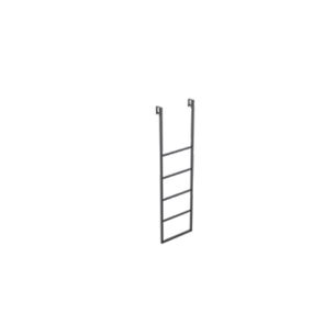SCALETTA PORTAGRIGLIE PER VETRO BOX DOCCIA IN ACCIAIO INOX ART. RP 10BV.17 SERIE LA PROGETTO X-TRA