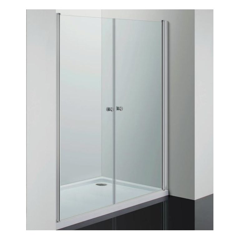 porta doccia a saloon 80 cm opaco 