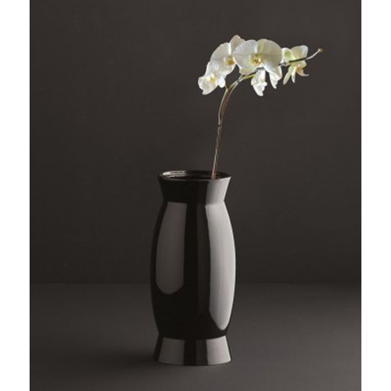 vaso ceramica nero serie cabaza capannoli