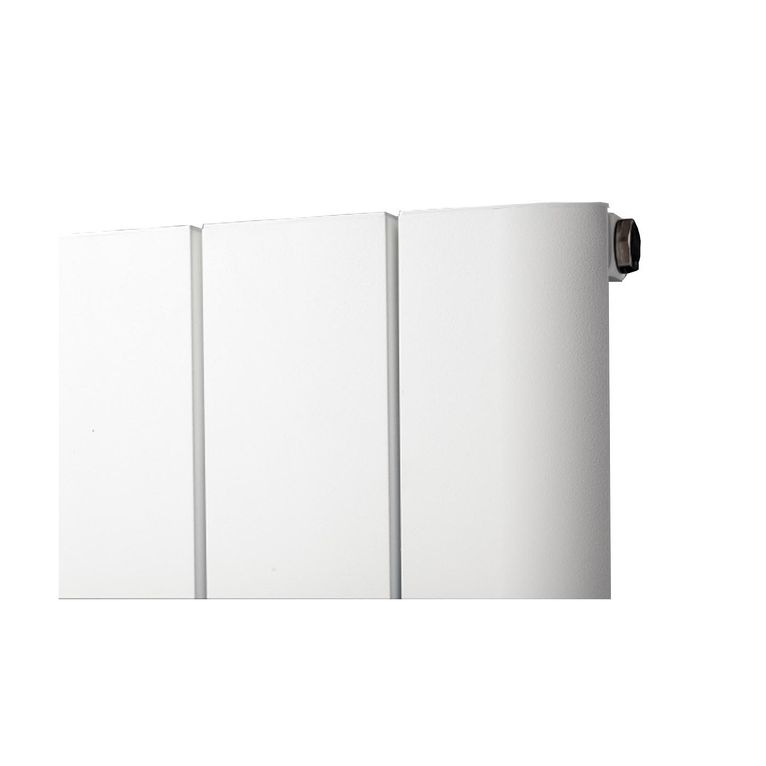 termoarredo in alluminio 1800x375 mm bianco interasse 375 mm modello selanik - linea design classic