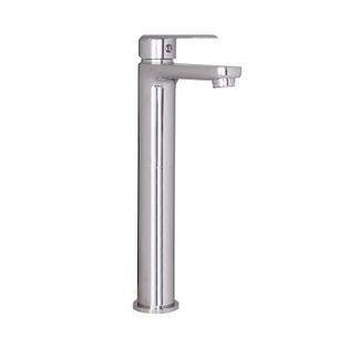 MISCELATORE LAVABO ALTO  COMPLETO DI PILETTA CLICK CLACK 1" 1/4 E FLESSIBILI SERIE HH