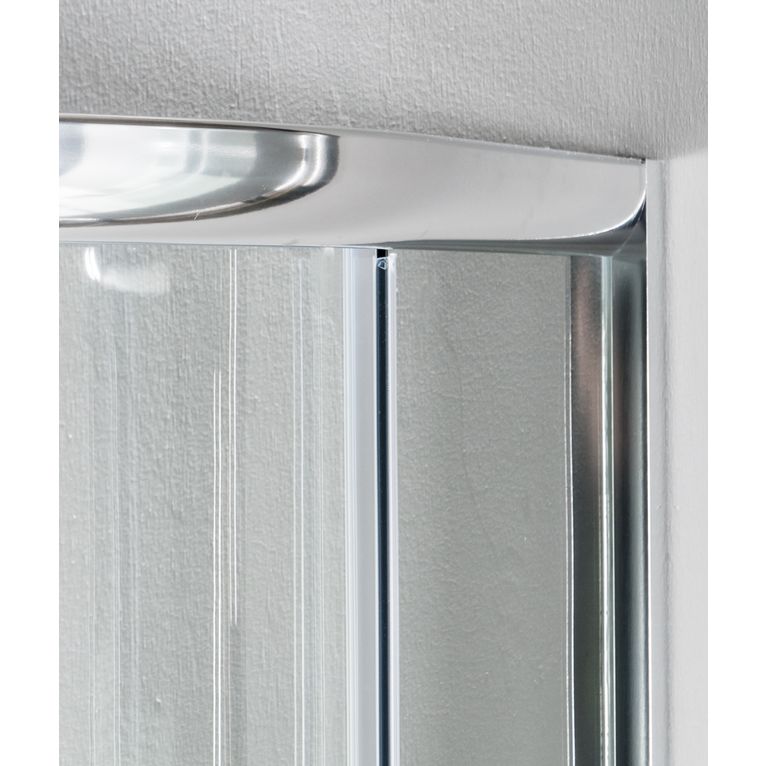  box doccia semicircolare 80x80 cm trasparente serie n