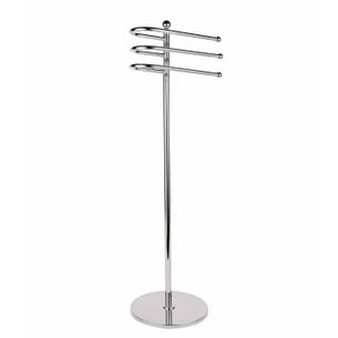 PIANTANA PORTASALVIETTE IN OTTONE CROMATO  ART. CLASSIC 30.10 SERIE LA PROGETTO