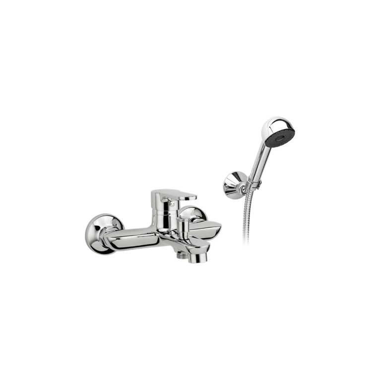 miscelatore monocomando vasca sunday sn10 dxc con kit doccia