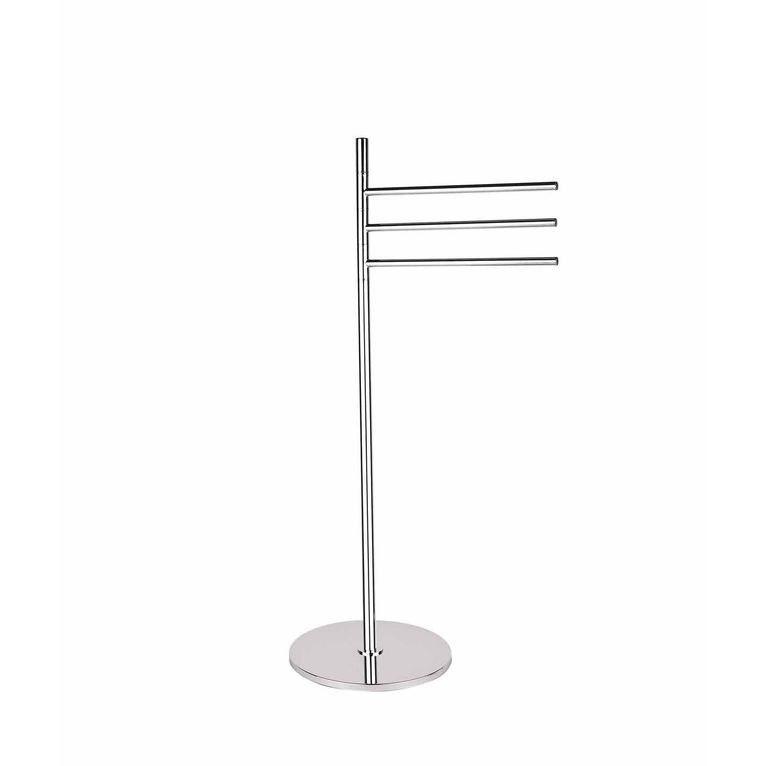piantana portasalviette in ottone cromato art. hot 30.10 serie la progetto