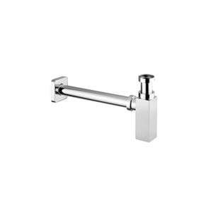 SIFONE DA ARREDO IN OTTONE QUADRO.