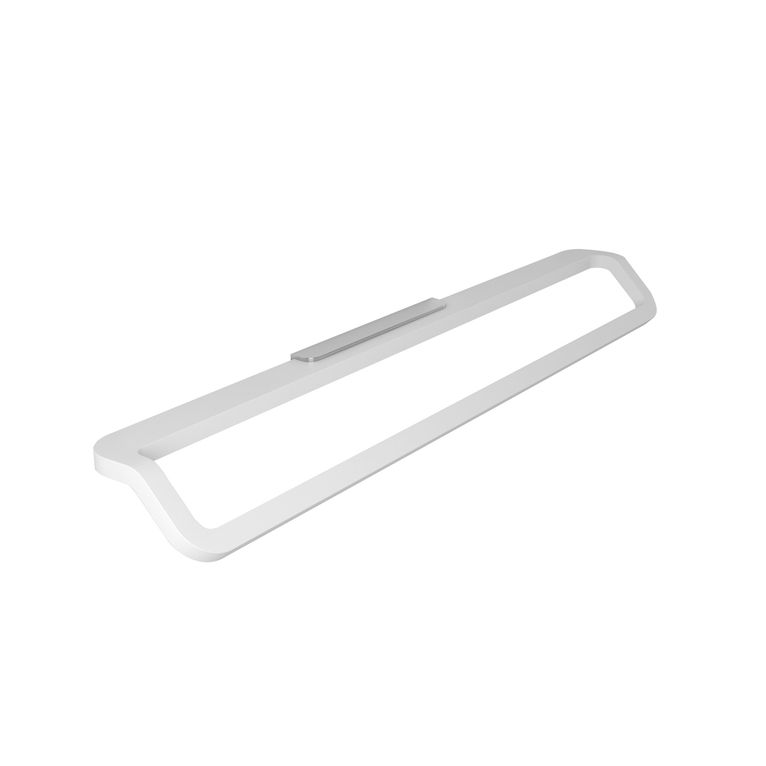 portasalviette cm60 in corian bianco art. bend 10.34 serie la progetto