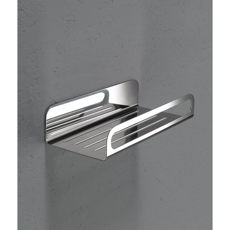 griglia rettangolare acciaio satinato 25 cm serie cut capannoli