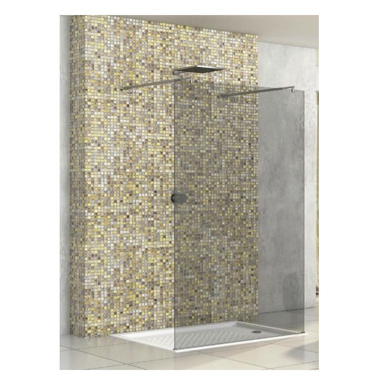 parete doccia walk in 70x190h cm cristallo 8mm trasparente - 2 brancetti -v2