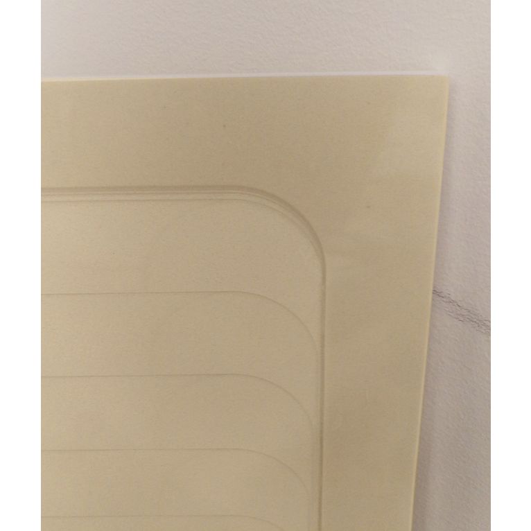 piatto doccia 150x120 cm altezza 3 cm colore crema