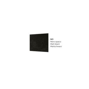 MISCELATORE MONOCOMANDO LAVABO INCASSO ORIZZONTALE SENZA SCARICO NERO OPACO MINIMAL MN27
