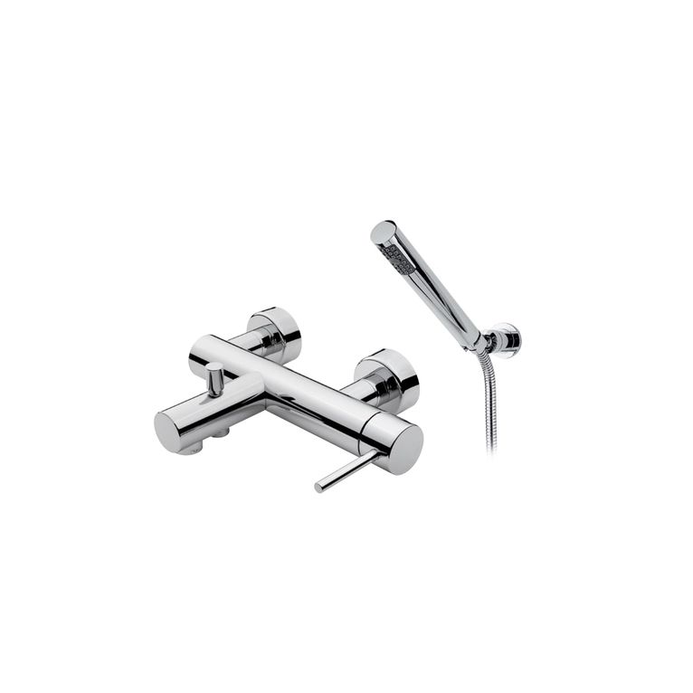 miscelatore monocomando vasca saturno sa10 dxc con kit doccia