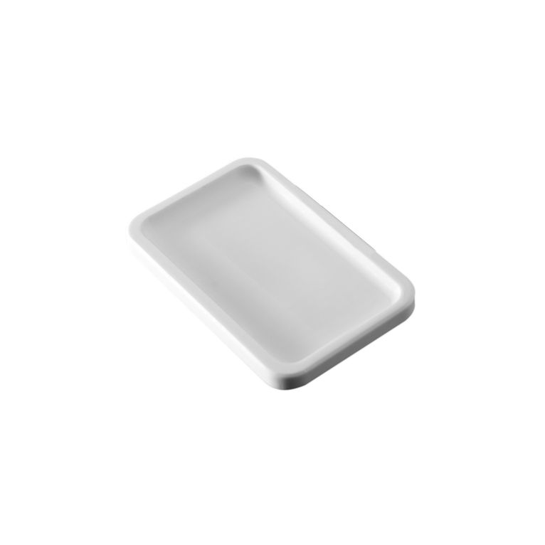 portasapone in corian bianco art. bend 16.34 serie la progetto