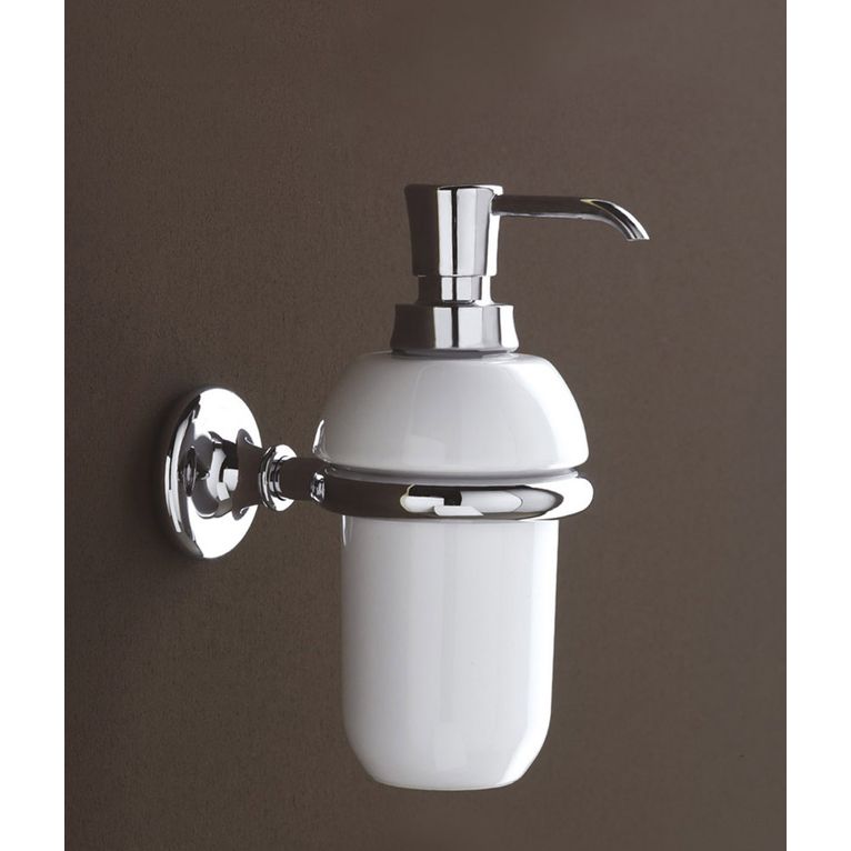 dosasapone cromo e ceramica bianco serie area capannoli