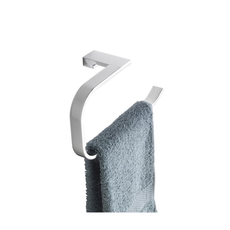 porta asciugamani cromo serie swing capannoli
