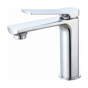 MISCELATORE LAVABO CROMATO CON PILETTA CLICK CLACK 1" 1/4 E FLESSIBILI SERIE LM